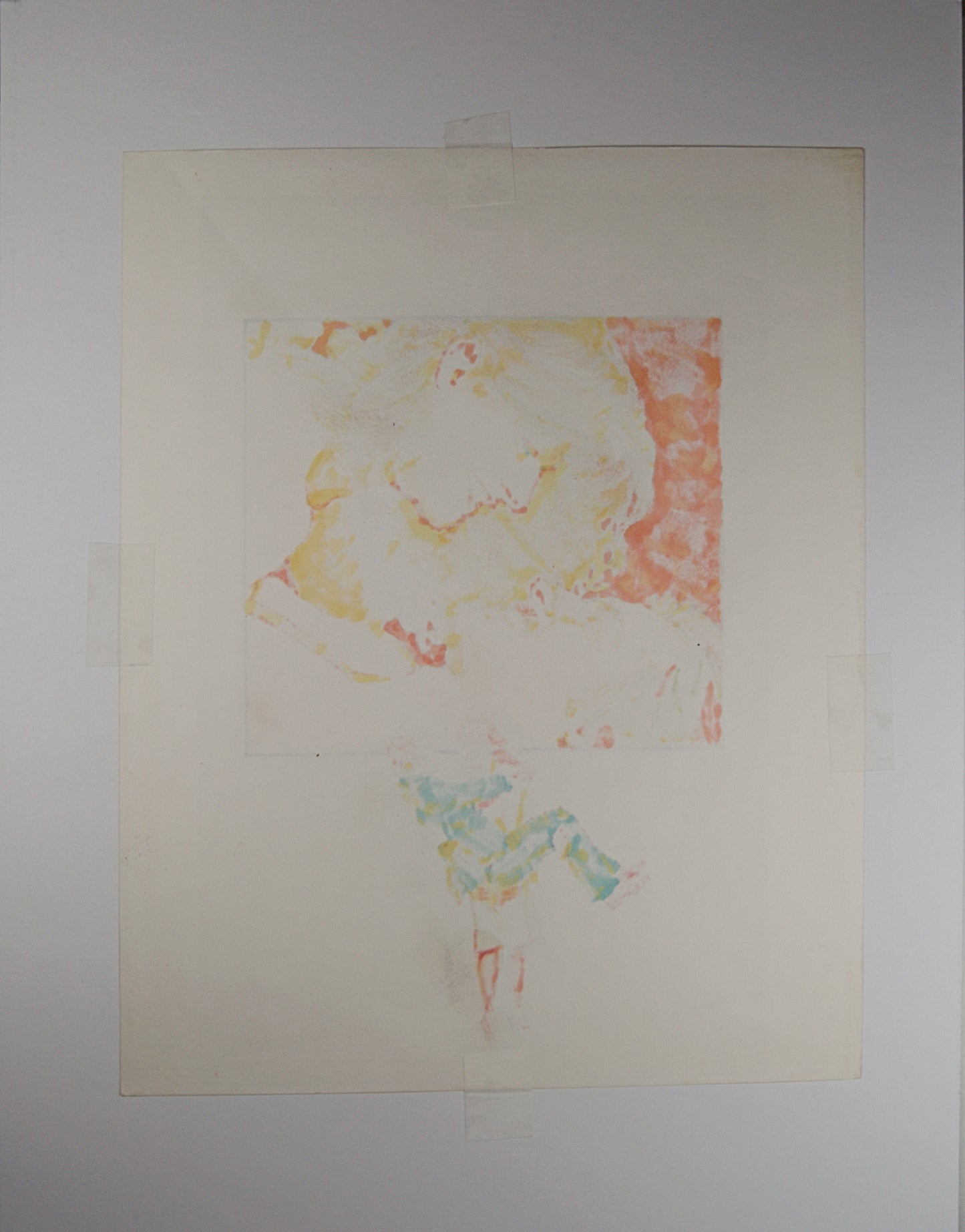 PEPE GONZÁLEZ | DUALIDAD ROMÁNTICA (1998) | ILUSTRACIÓN EDITORIAL | TÉCNICA MIXTA ORIGINAL SOBRE PAPEL