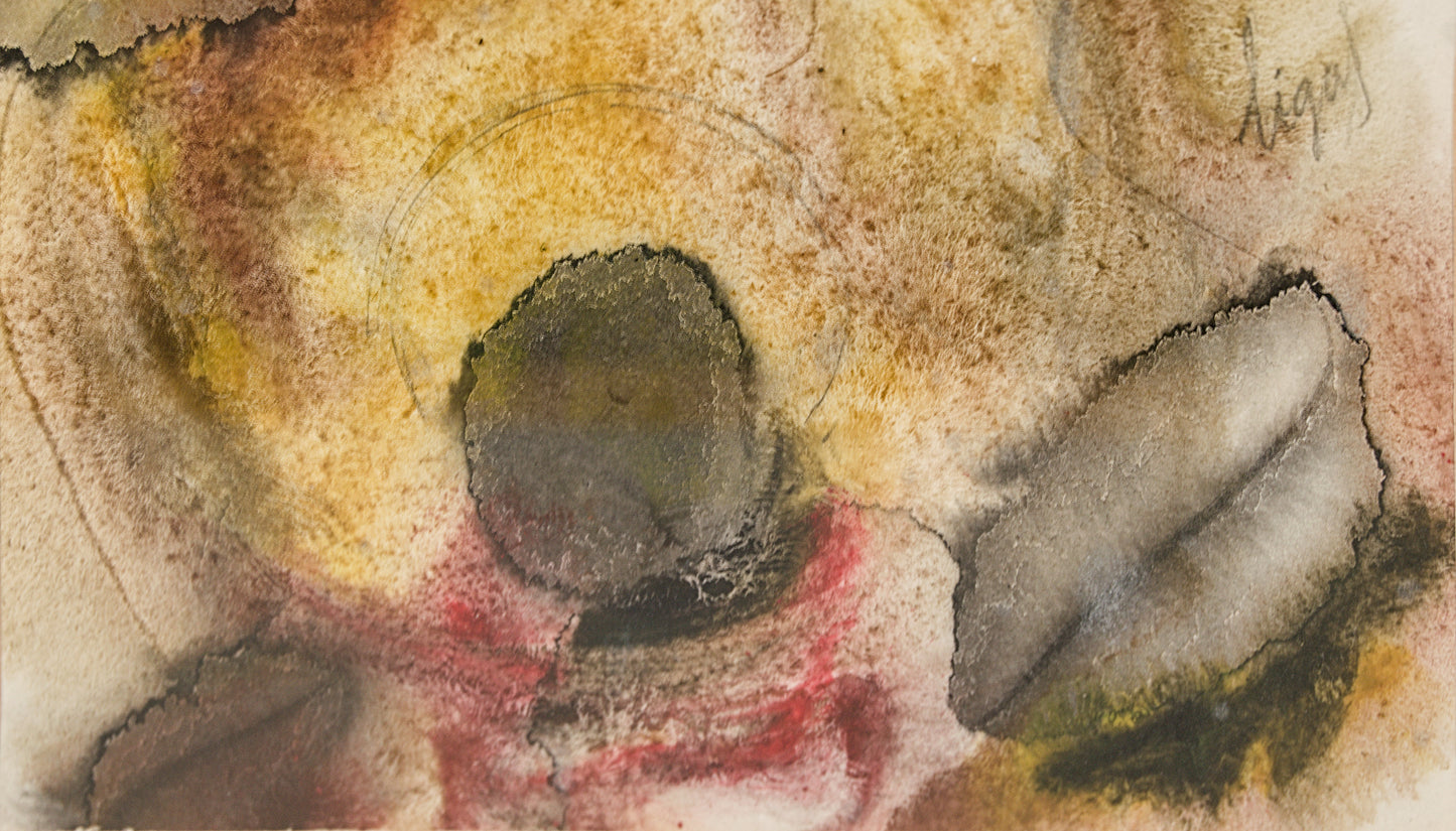 Bigas Luna (Cineasta y Artista Plástico) | Tríptic / A (1976) | Técnica Mixta sobre Papel | Vanguardia Conceptual