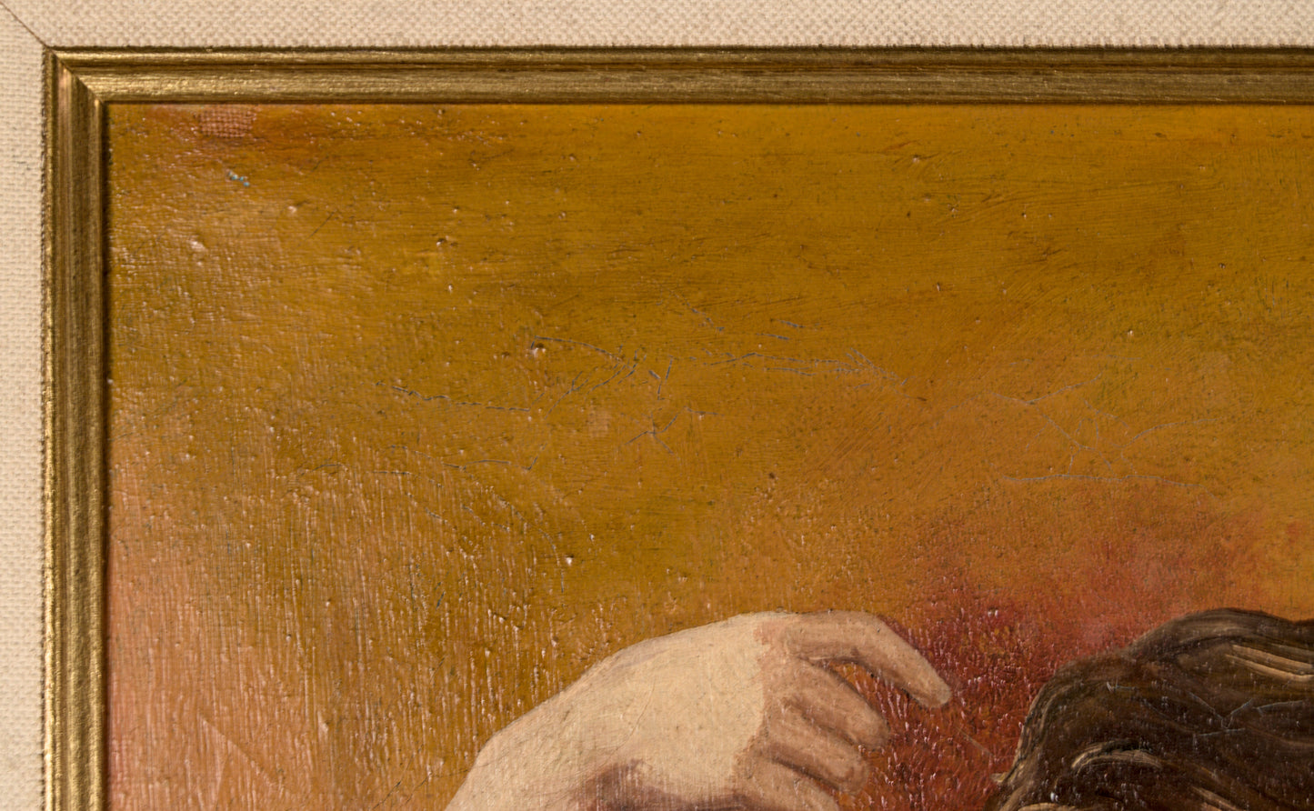 Francisco Benítez | Desnudo Masculino Clásico | Óleo sobre Lienzo