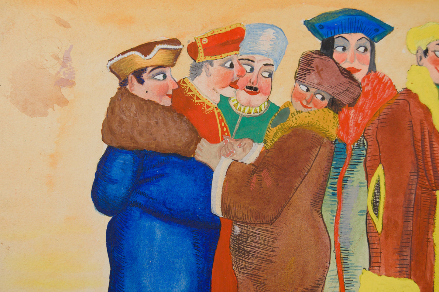 PERE OLIVER | LA SÁTIRA DEL VENCEDOR (1939) | TÉCNICA MIXTA | DOCUMENTO HISTÓRICO