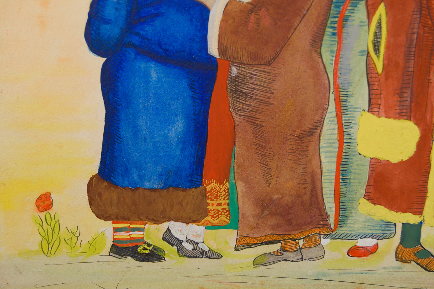 PERE OLIVER | LA SÁTIRA DEL VENCEDOR (1939) | TÉCNICA MIXTA | DOCUMENTO HISTÓRICO