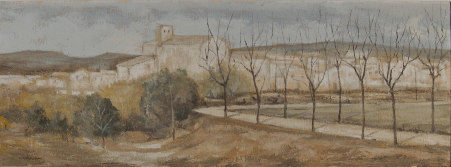 ÁNGEL O'CALLAGHAN: KASTILIANISCHE LANDSCHAFT | SPANISCHE MALEREI