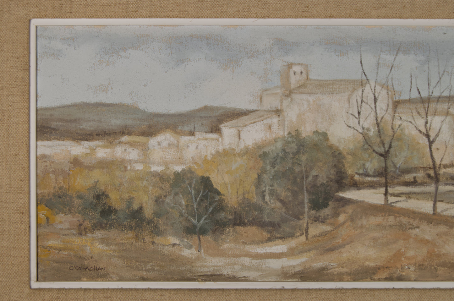 ÁNGEL O'CALLAGHAN: KASTILIANISCHE LANDSCHAFT | SPANISCHE MALEREI