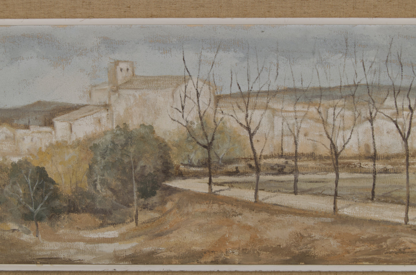 ÁNGEL O'CALLAGHAN: KASTILIANISCHE LANDSCHAFT | SPANISCHE MALEREI