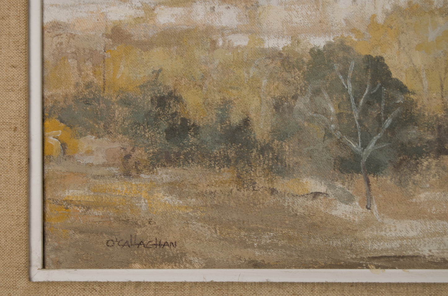 ÁNGEL O'CALLAGHAN: KASTILIANISCHE LANDSCHAFT | SPANISCHE MALEREI