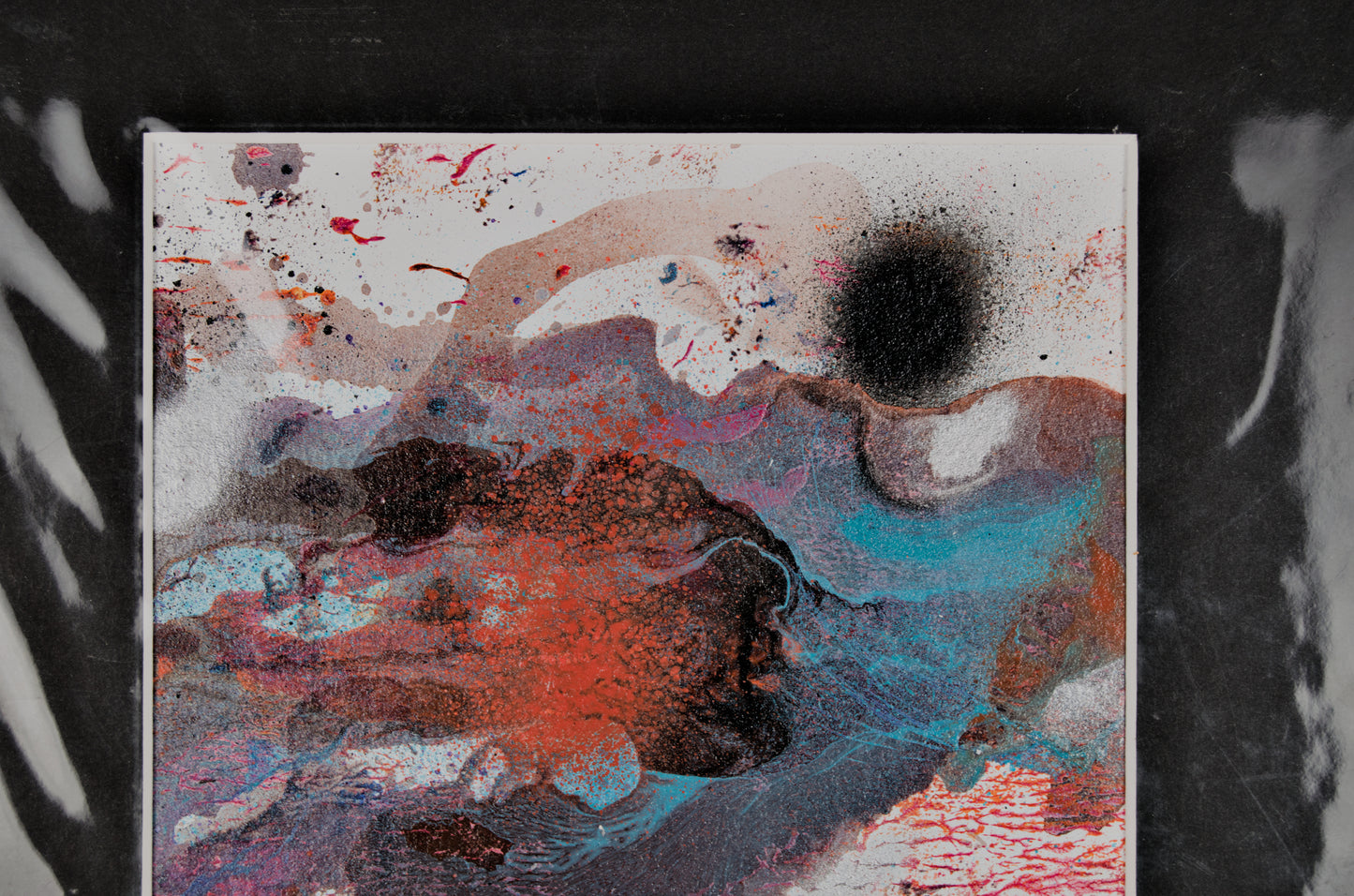 Enric Colldecarrera | Abstracción Atmosférica | Técnica Mixta Original (Estado Mint)