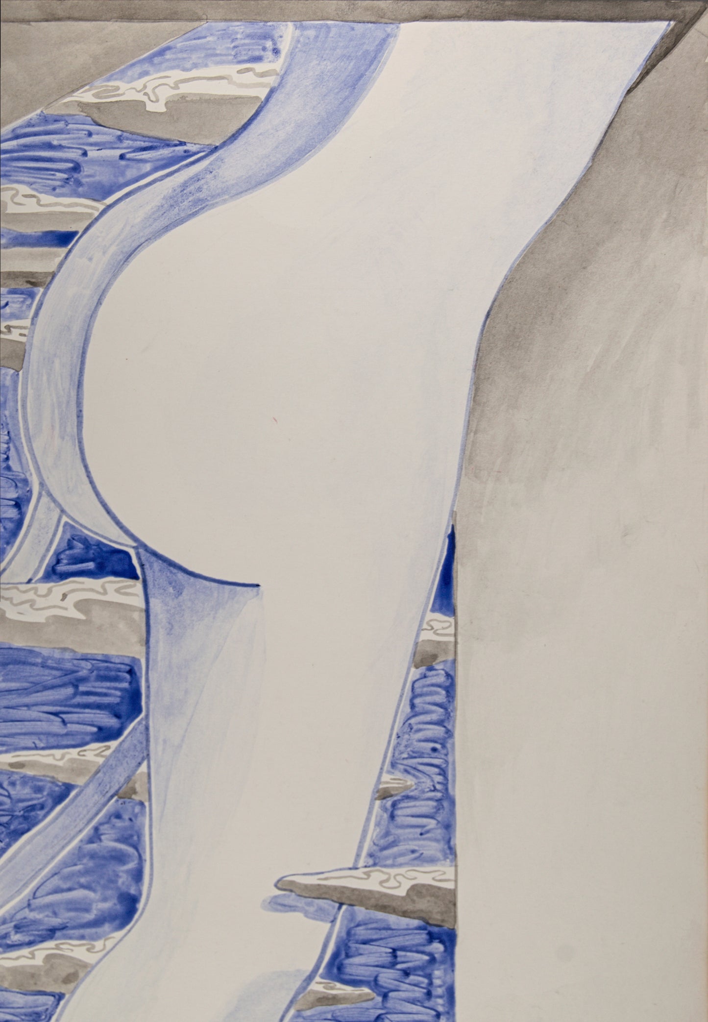 Gerard Sala | "Eixir" (Figura Femenina) | Técnica Mixta sobre Papel | 1994
