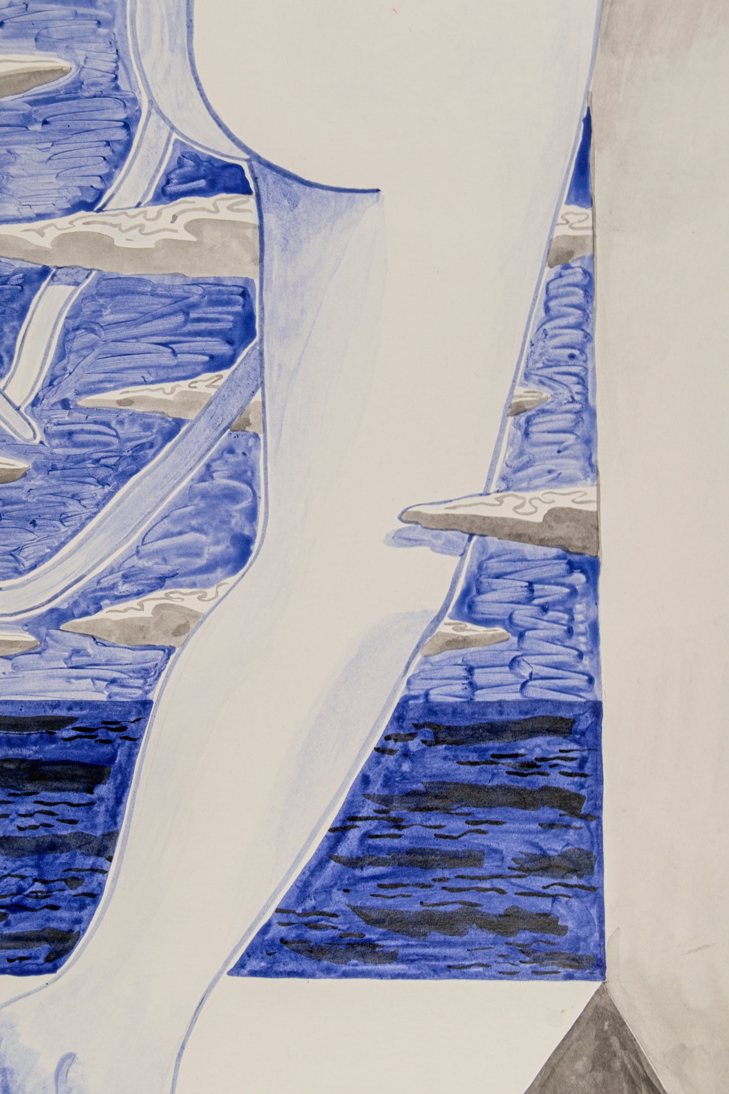Gerard Sala | "Eixir" (Figura Femenina) | Técnica Mixta sobre Papel | 1994