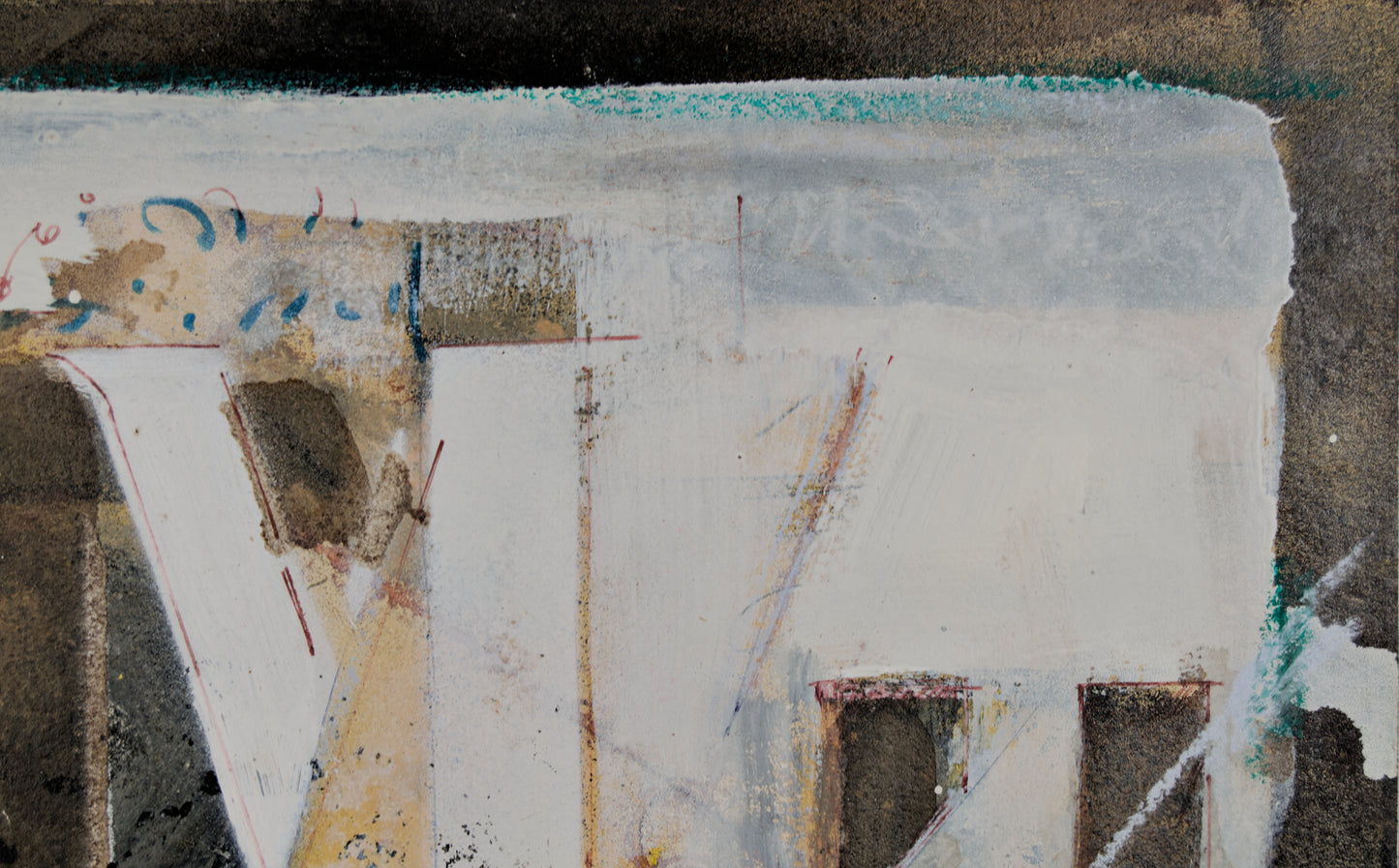 MARIA ANTÒNIA RAVENTÓS | MATERIALZUSAMMENSETZUNG MIT GRAFIK | KATALANISCHER INFORMALISMUS | GEMISCHTE MEDIEN