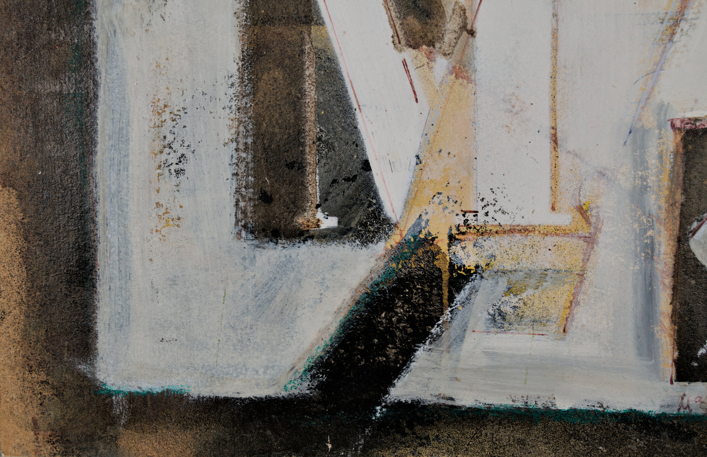 MARIA ANTÒNIA RAVENTÓS | MATERIALZUSAMMENSETZUNG MIT GRAFIK | KATALANISCHER INFORMALISMUS | GEMISCHTE MEDIEN