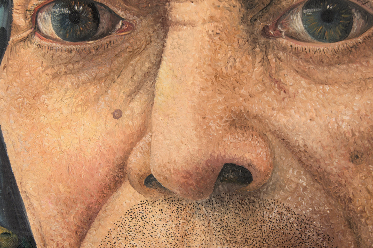Nicolás Reanda | Escuela Tz'utujil: Retrato Indigenista Guatemalteco | Óleo sobre Lienzo