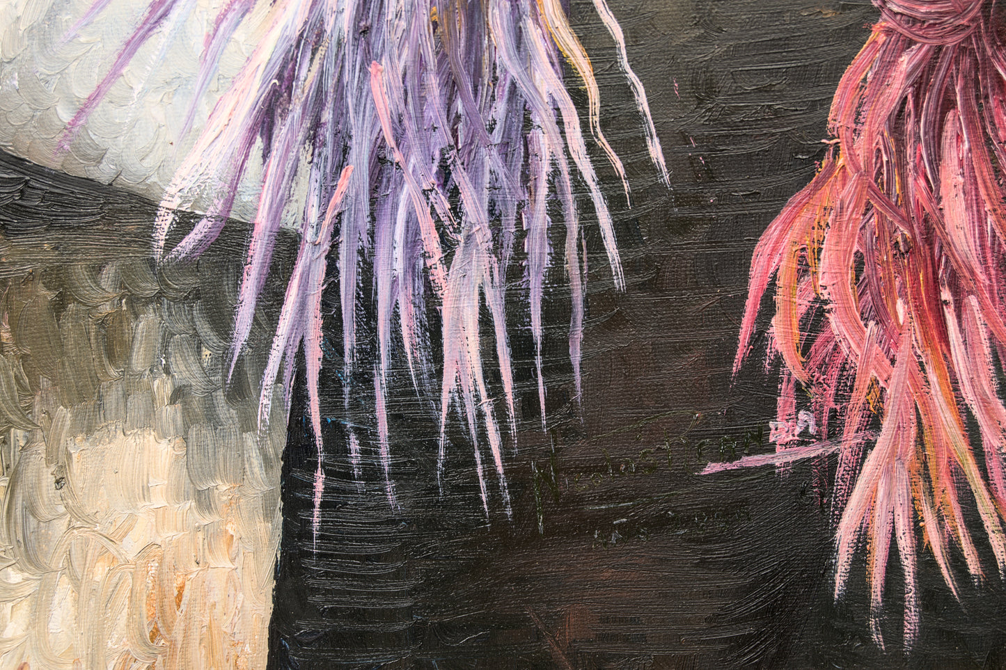 Nicolás Reanda | Escuela Tz'utujil: Retrato Indigenista Guatemalteco | Óleo sobre Lienzo