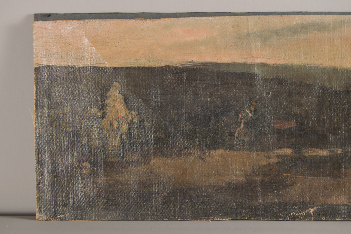 RAMÓN MARTÍ ALSINA | REISENDE IN DER DÄMMERUNG | KATALANISCHER REALISMUS | ÖL AUF LEINWAND