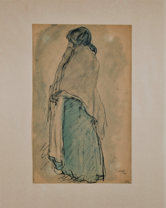 Isidre Nonell | Gitana de Espaldas (1906) | Serigrafía Vintage