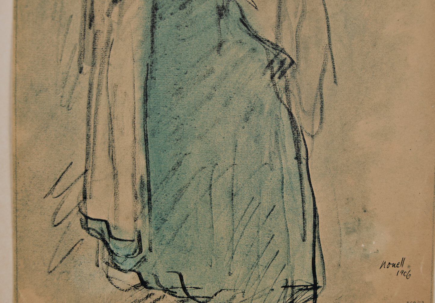 Isidre Nonell | Gitana de Espaldas (1906) | Serigrafía Vintage