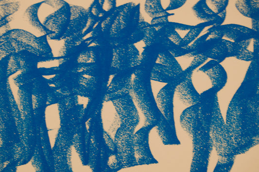 Jordi Maragall i Mira | Poética en Azul (12/199) | Litografía Original