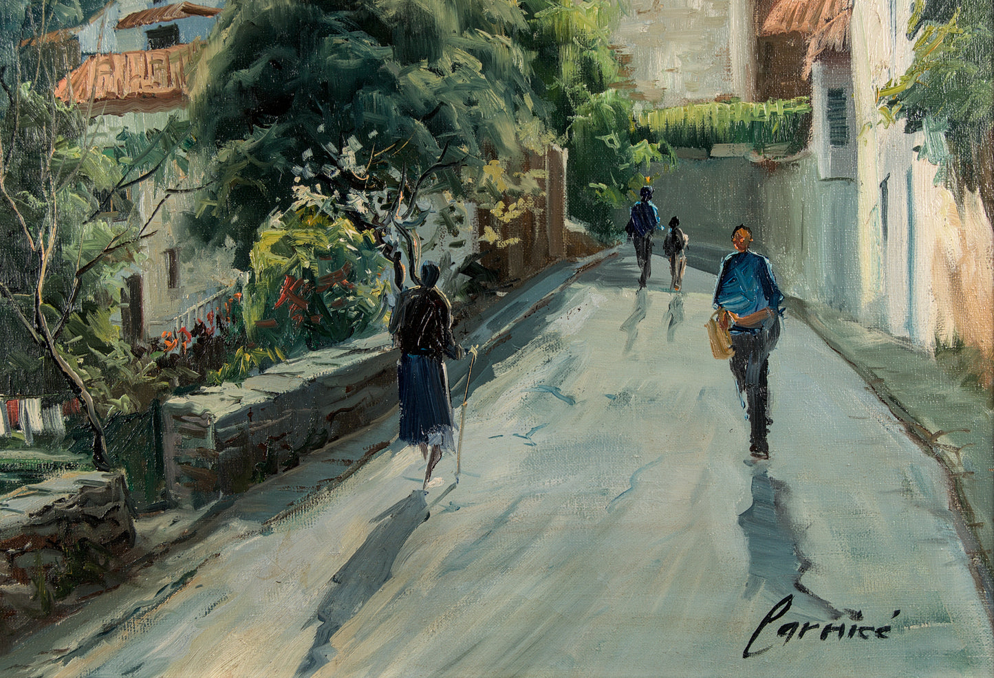 Albert Carner | Costumbrismo Postimpresionista. Escuela Catalana | Óleo sobre Lienzo | S. XX