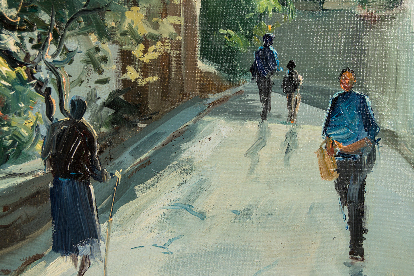 Albert Carner | Costumbrismo Postimpresionista. Escuela Catalana | Óleo sobre Lienzo | S. XX