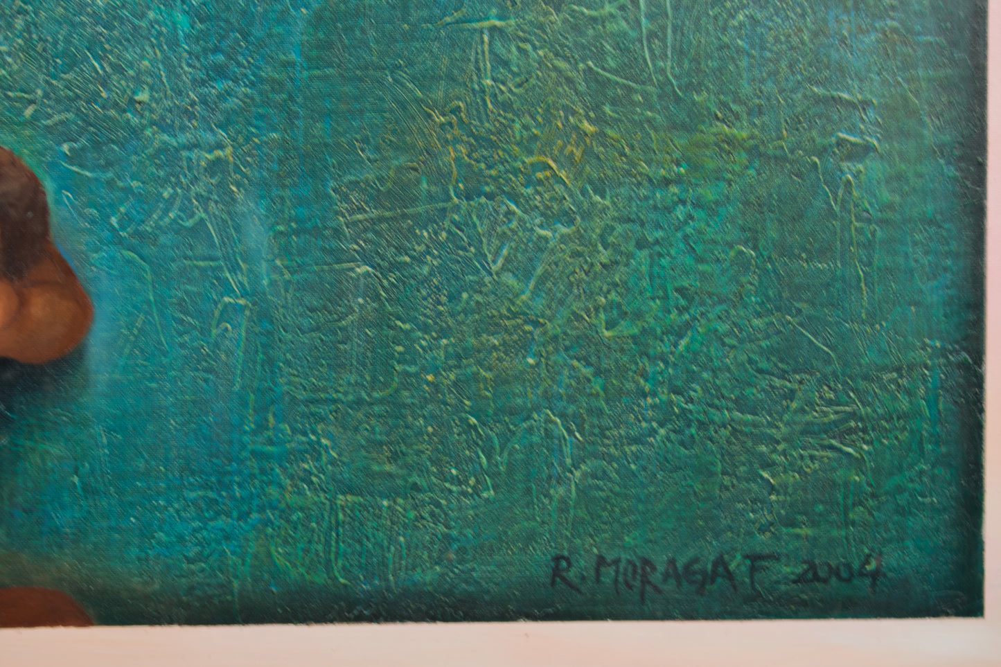 RICARDO MORAGA | TIEMPO DE ÓXIDO (2004) | REALISMO MÁGICO E HIPERREALISMO MATÉRICO | ÓLEO SOBRE LIENZO