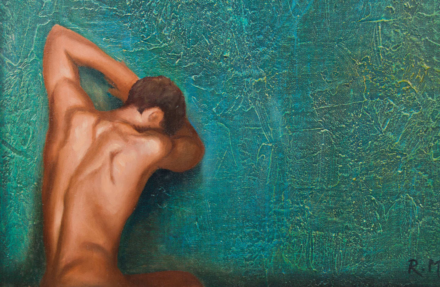 RICARDO MORAGA | TIEMPO DE ÓXIDO (2004) | REALISMO MÁGICO E HIPERREALISMO MATÉRICO | ÓLEO SOBRE LIENZO