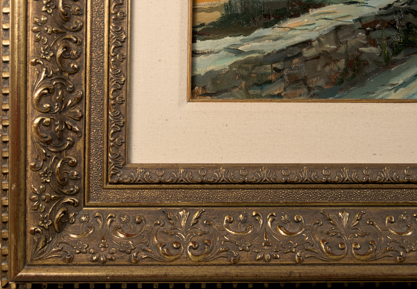 Albert Carner | Costumbrismo Postimpresionista. Escuela Catalana | Óleo sobre Lienzo | S. XX