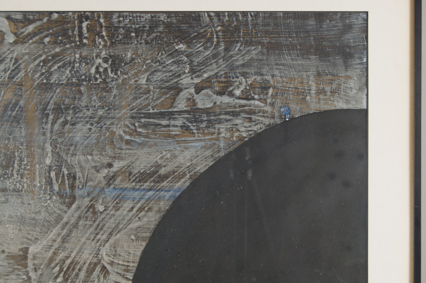 PÉRE DE RIBOT | NACHTSTRAKTION | INFORMALISMUS DER MATERIE | ÖL AUF LEINWAND