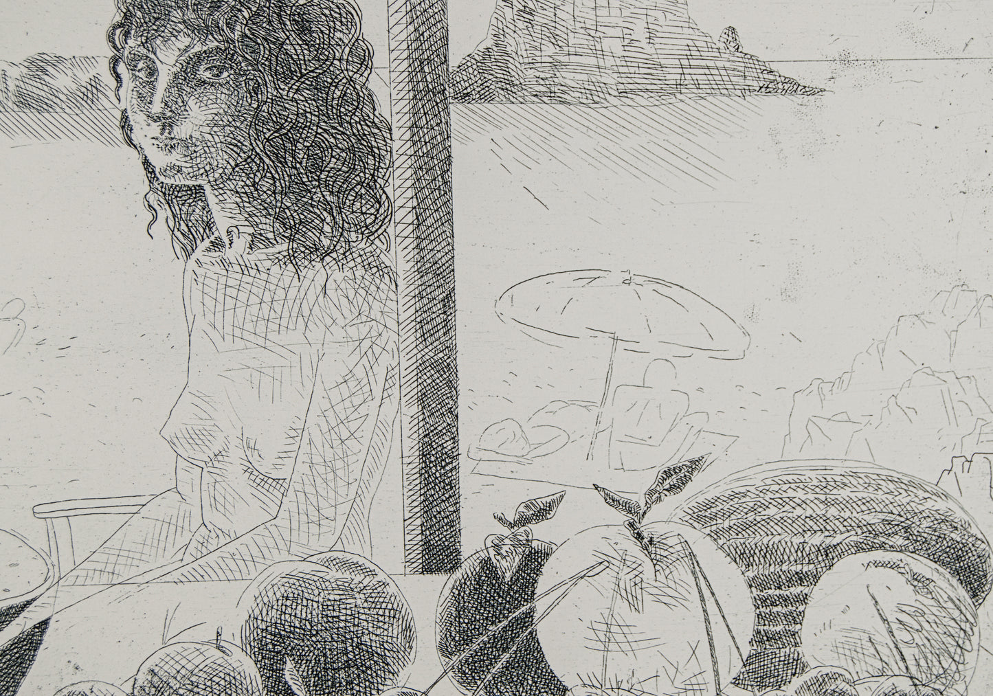 FRANCESC ARTIGAU | VERANO (1981) | EDICIÓN INSTITUCIONAL (H/C) | AGUAFUERTE ORIGINAL