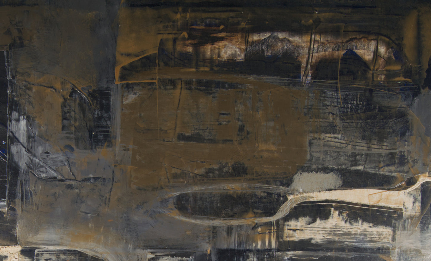 PACO CABEZA | "HELLO" | MATERIALABSTRAKTION / INFORMALISMUS | GEMISCHTE MEDIEN