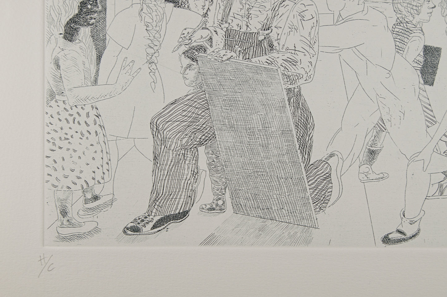 FRANCESC ARTIGAU | NIÑOS (1981) | EDICIÓN INSTITUCIONAL (H/C) | AGUAFUERTE ORIGINAL