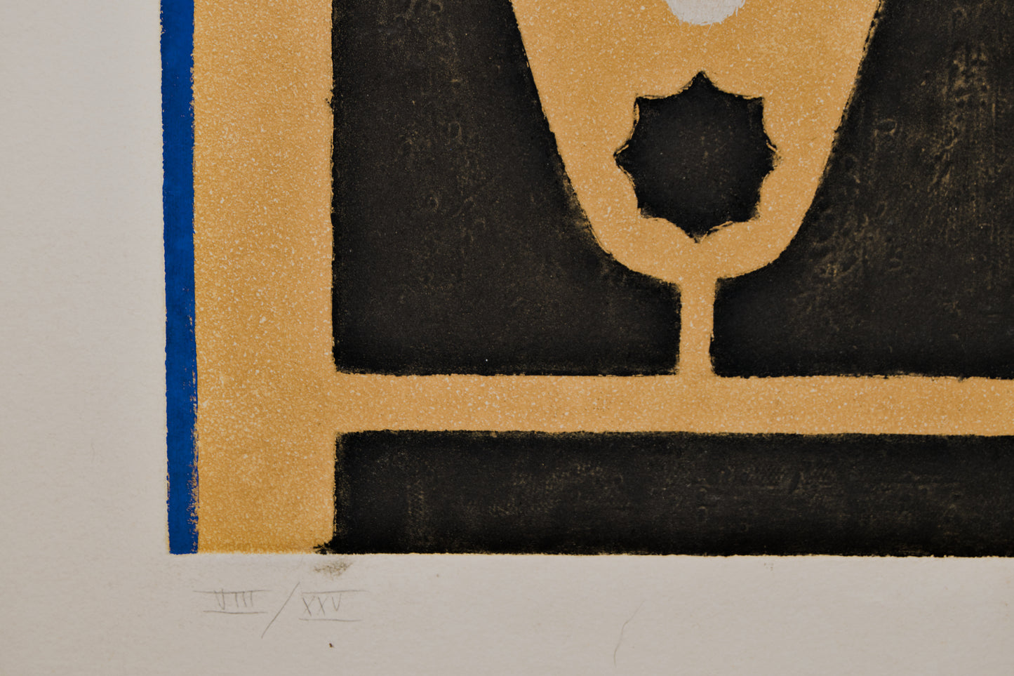 Escuela Española Contemporánea | Tótem Simbólico: Letra E | Obra Gráfica Original (VIII/XXV)