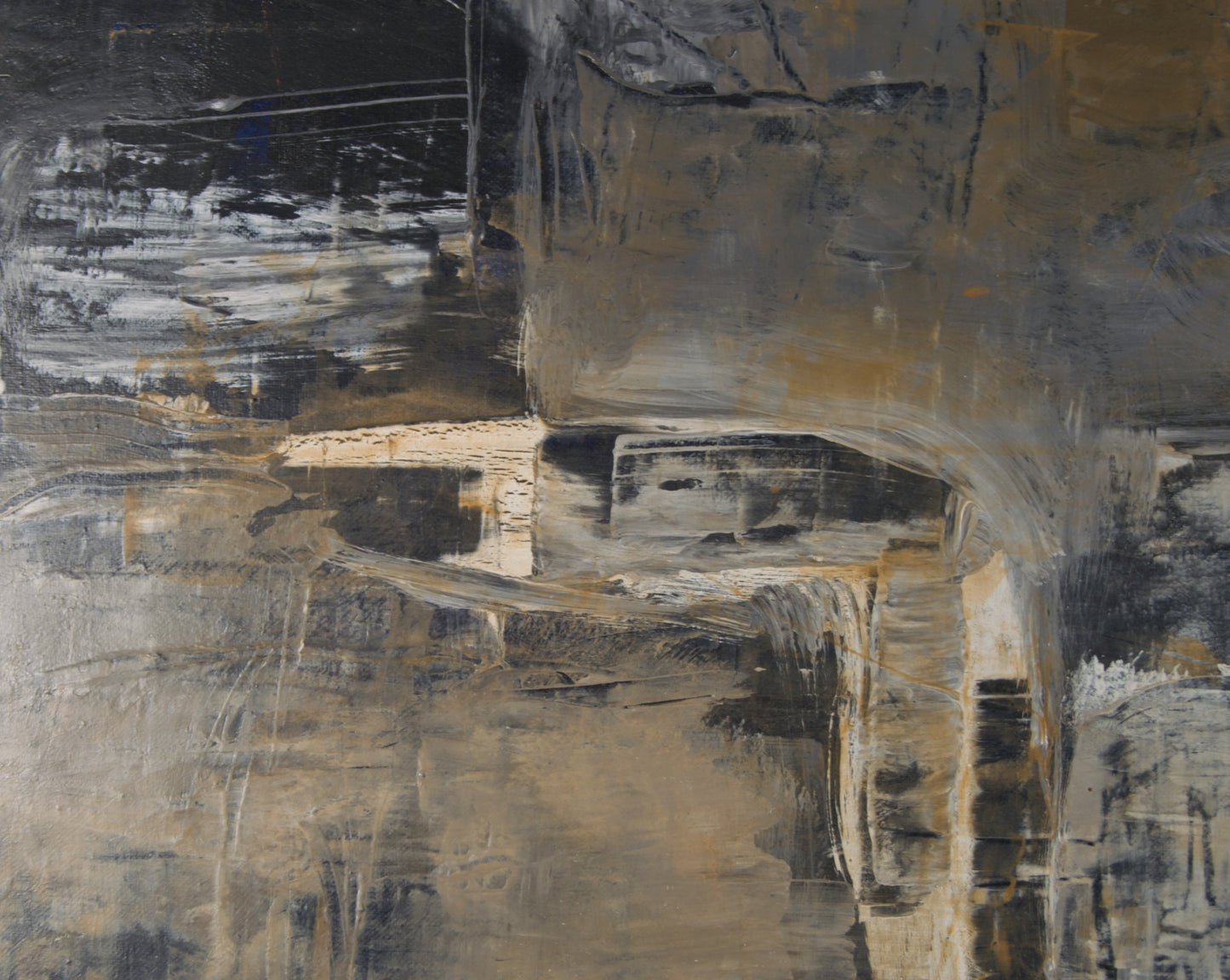 PACO CABEZA | "HELLO" | MATERIALABSTRAKTION / INFORMALISMUS | GEMISCHTE MEDIEN