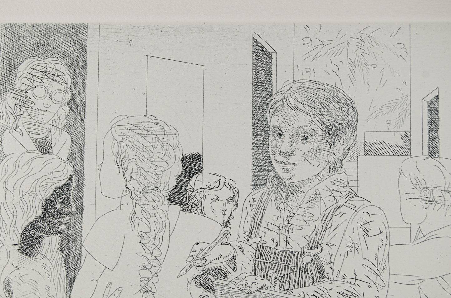 FRANCESC ARTIGAU | NIÑOS (1981) | EDICIÓN INSTITUCIONAL (H/C) | AGUAFUERTE ORIGINAL
