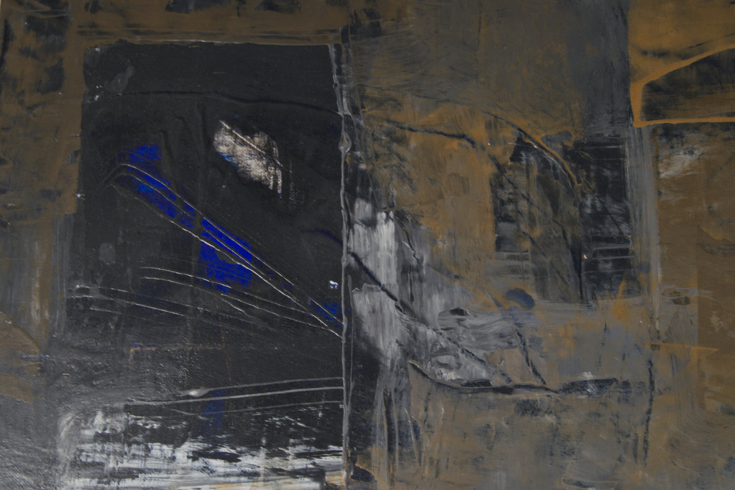 PACO CABEZA | "HELLO" | MATERIALABSTRAKTION / INFORMALISMUS | GEMISCHTE MEDIEN