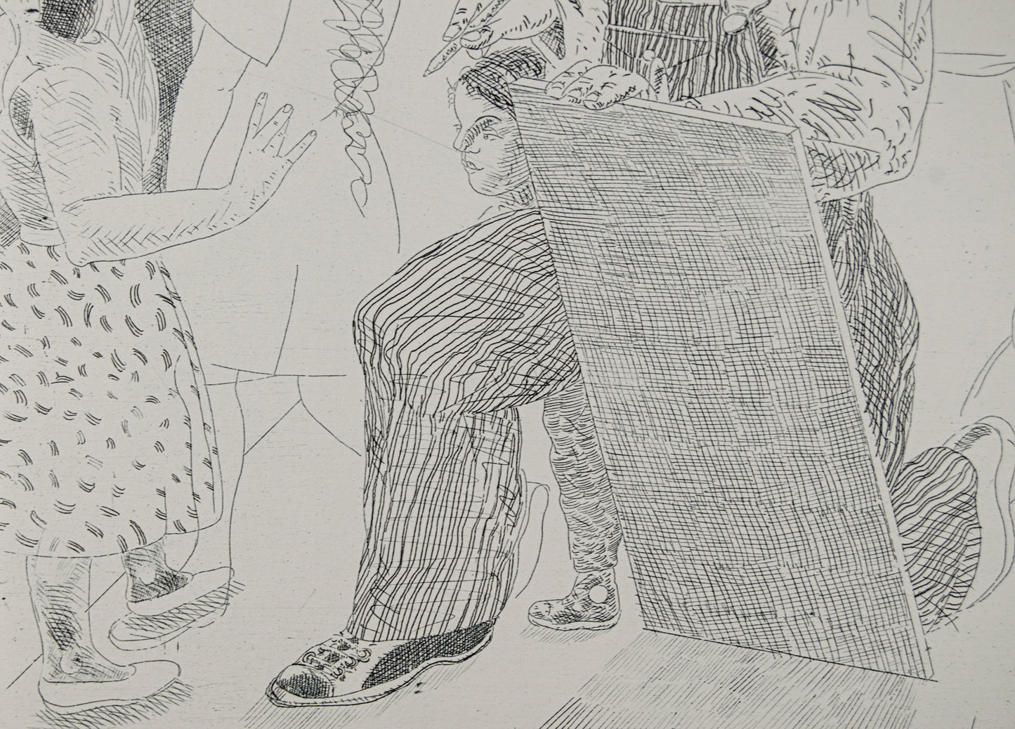 FRANCESC ARTIGAU | NIÑOS (1981) | EDICIÓN INSTITUCIONAL (H/C) | AGUAFUERTE ORIGINAL