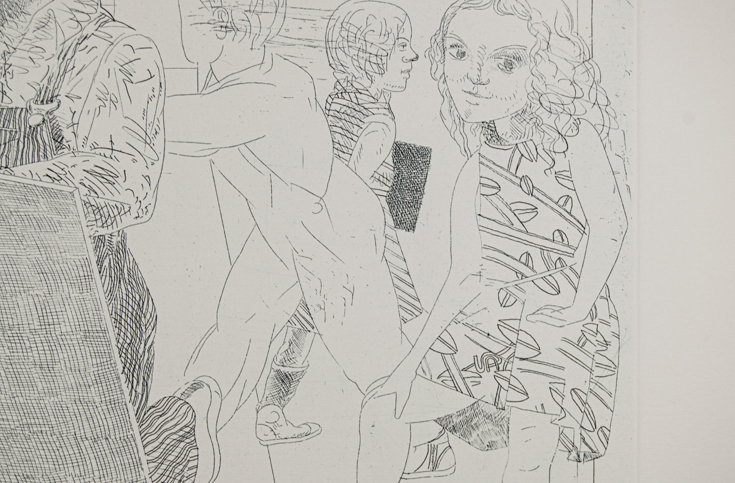 FRANCESC ARTIGAU | NIÑOS (1981) | EDICIÓN INSTITUCIONAL (H/C) | AGUAFUERTE ORIGINAL