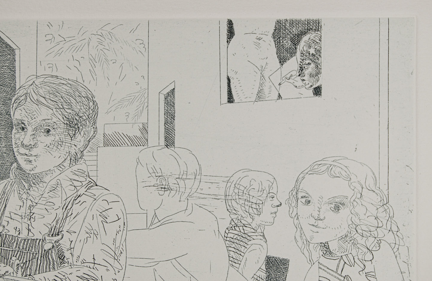 FRANCESC ARTIGAU | NIÑOS (1981) | EDICIÓN INSTITUCIONAL (H/C) | AGUAFUERTE ORIGINAL