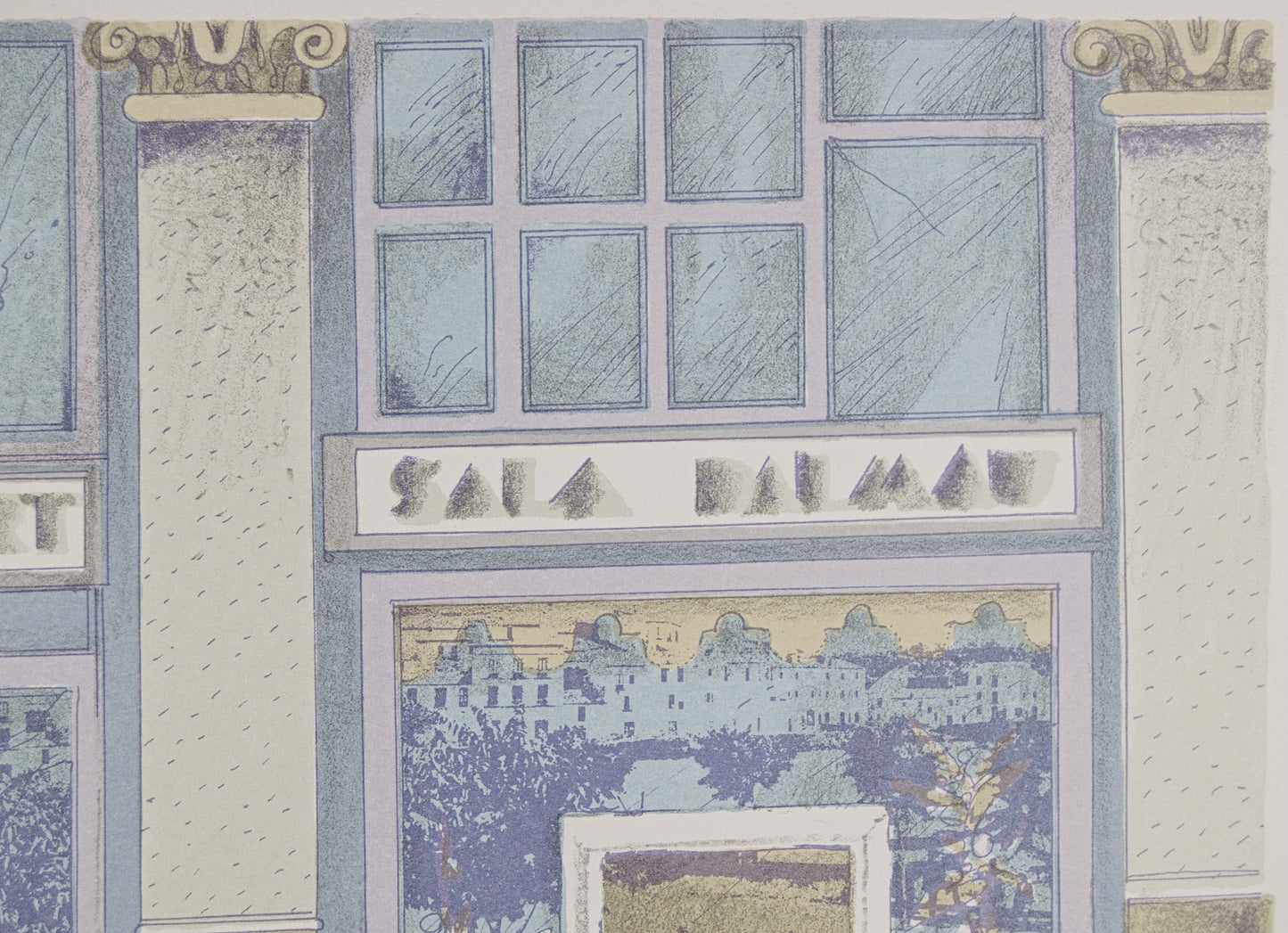 FRANCESC TODÓ | SALA DALMAU | HISTORIA DEL GALERISMO | LITOGRAFÍA ORIGINAL (26/100)
