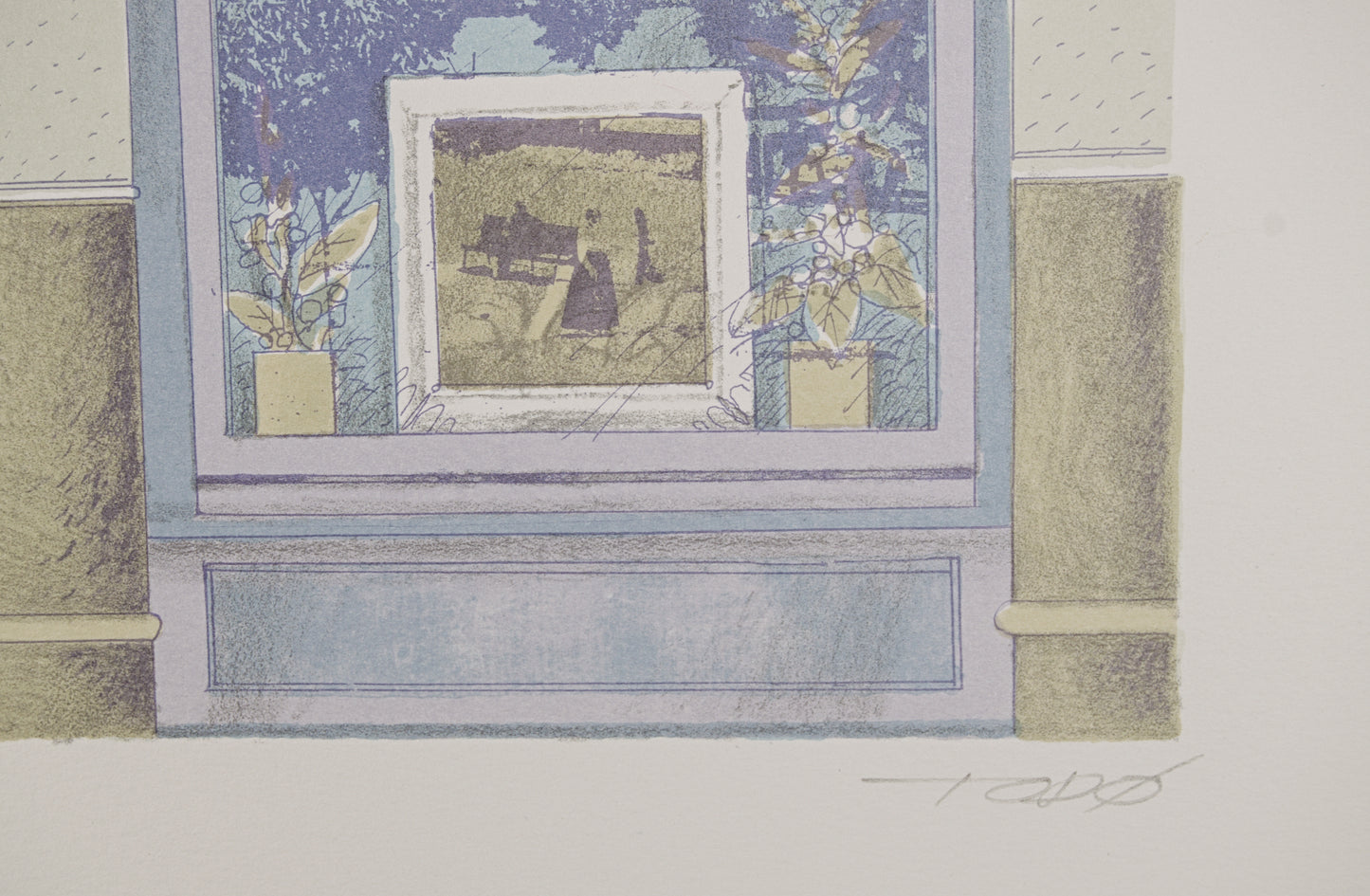 FRANCESC TODÓ | SALA DALMAU | HISTORIA DEL GALERISMO | LITOGRAFÍA ORIGINAL (26/100)