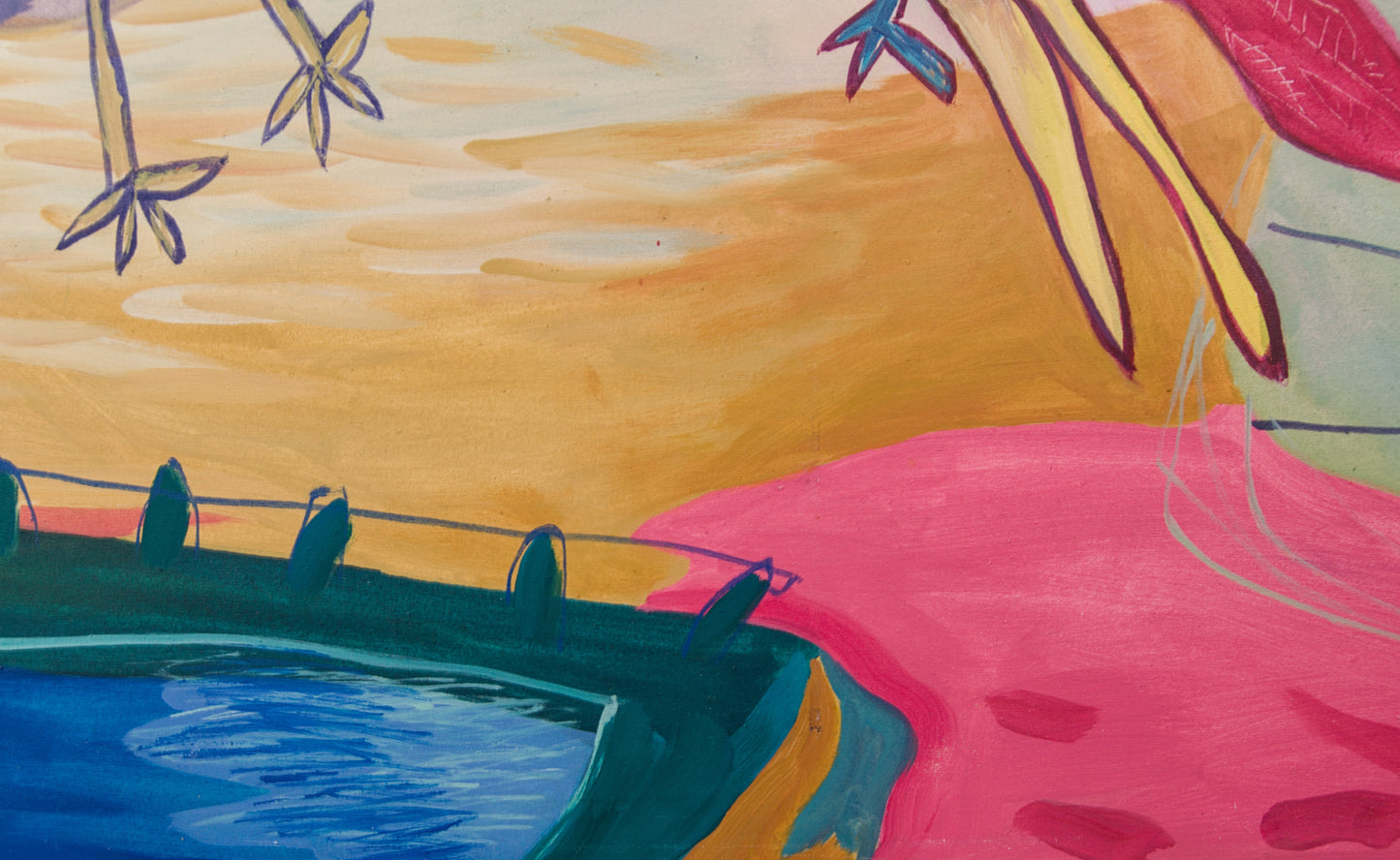 Stefanie Schikora | "Guacamayos" | Neofauvismo expresionista Mexicano de Gran Formato Certificado