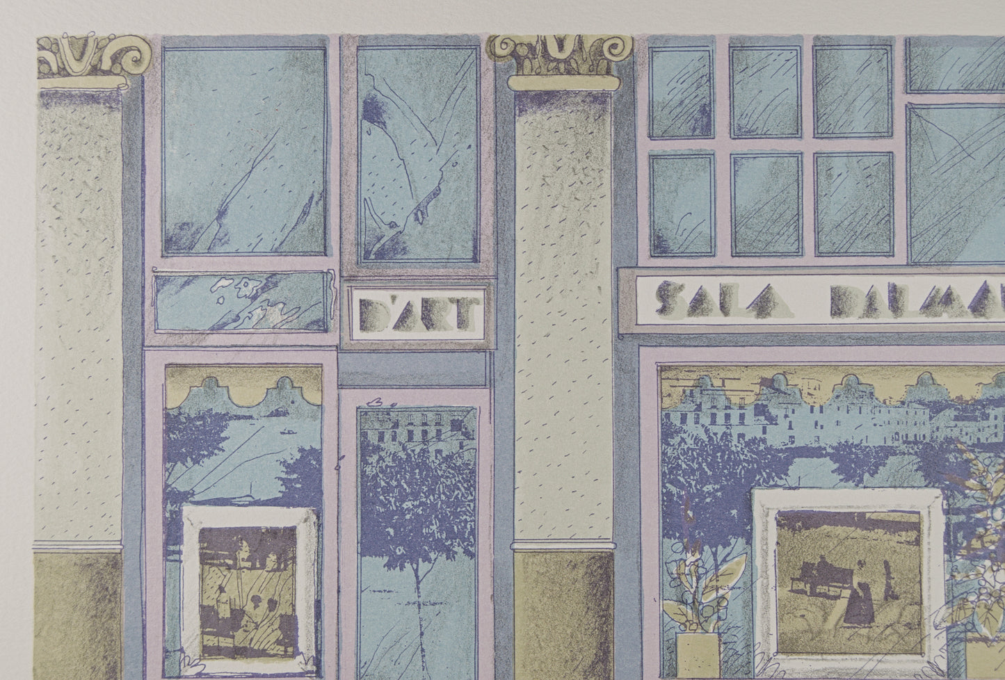 FRANCESC TODÓ | SALA DALMAU | HISTORIA DEL GALERISMO | LITOGRAFÍA ORIGINAL (72/100)