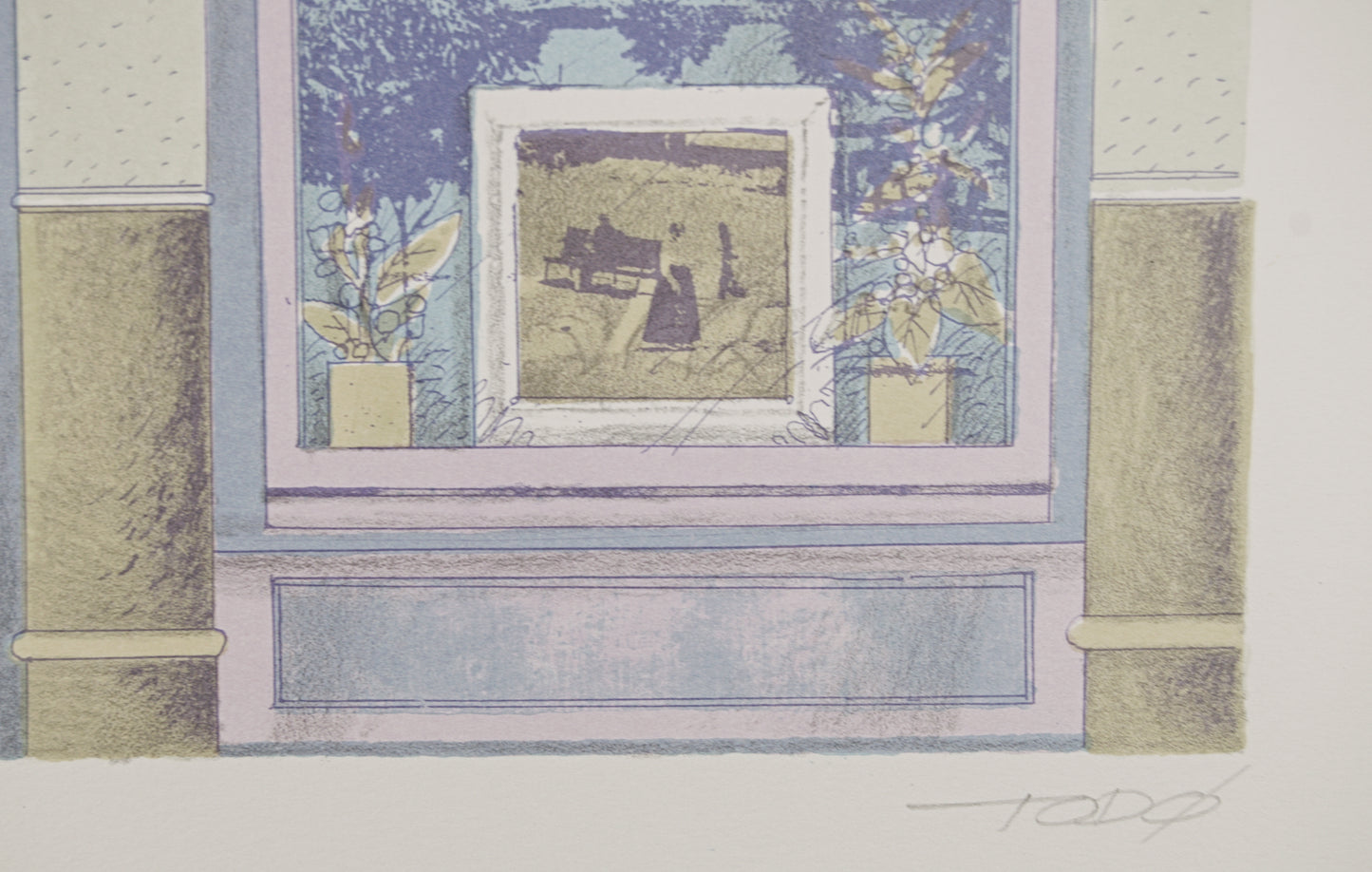 FRANCESC TODÓ | SALA DALMAU | HISTORIA DEL GALERISMO | LITOGRAFÍA ORIGINAL (72/100)