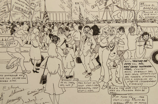 Escuela Satírica de Barcelona | "El Evento del Año" (TV3) | Tinta Original | 1985