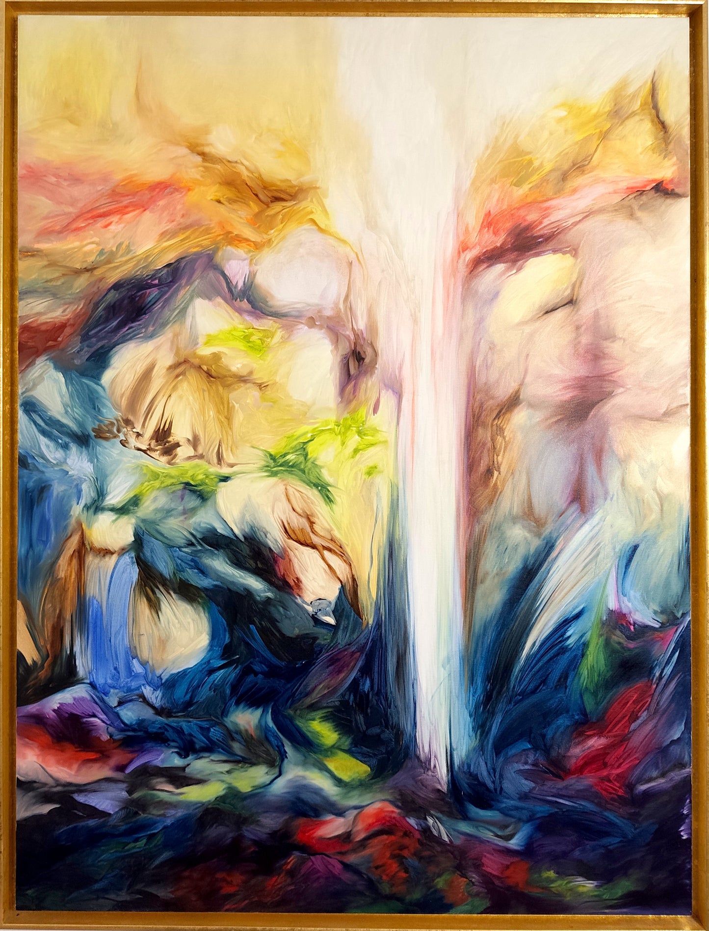 Emma Richardson (Bajista de Pixies) | Dynamite (2022) | Óleo sobre lienzo | Abstracción Contemporánea | XXL
