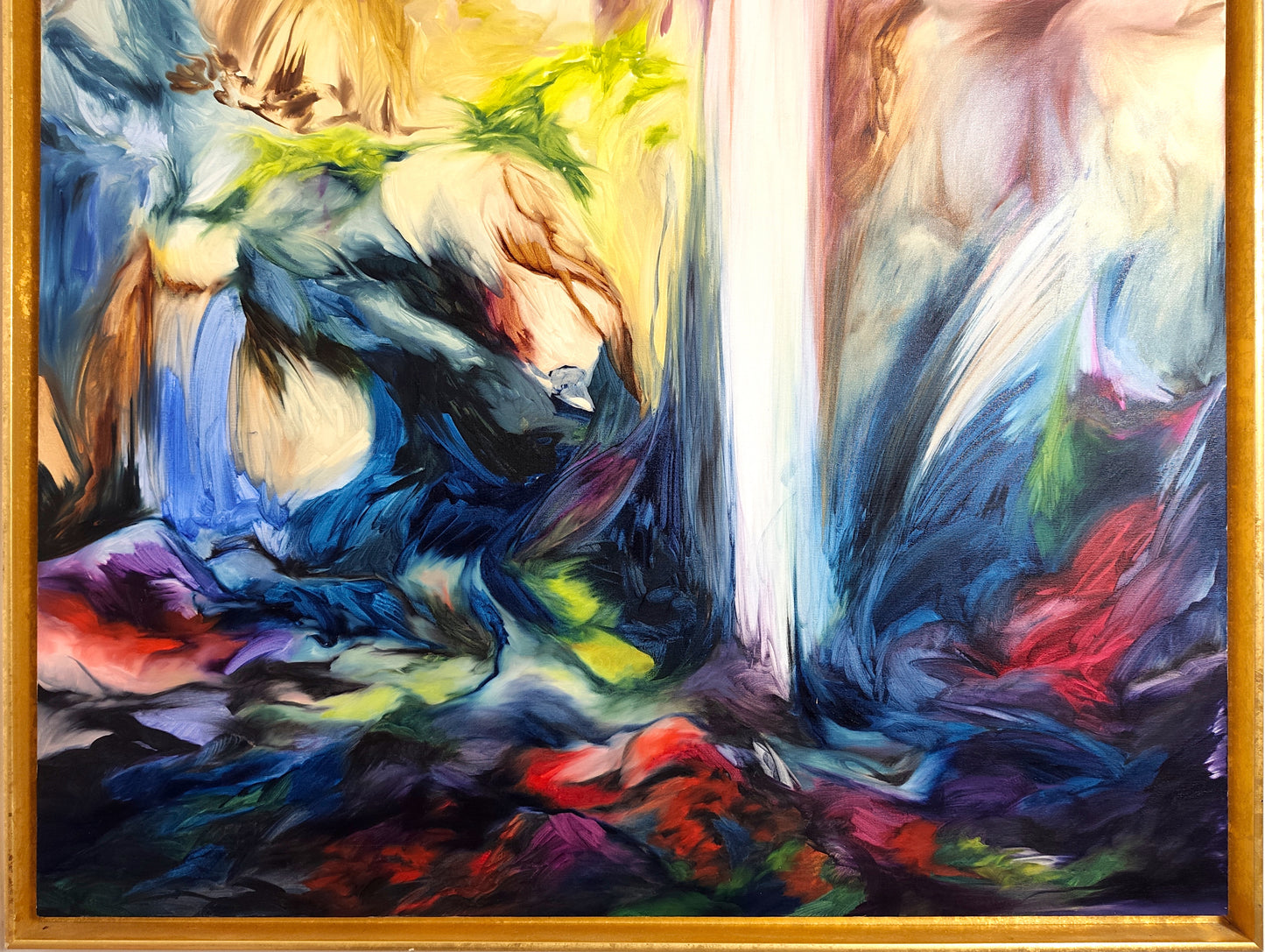 Emma Richardson (Bajista de Pixies) | Dynamite (2022) | Óleo sobre lienzo | Abstracción Contemporánea | XXL
