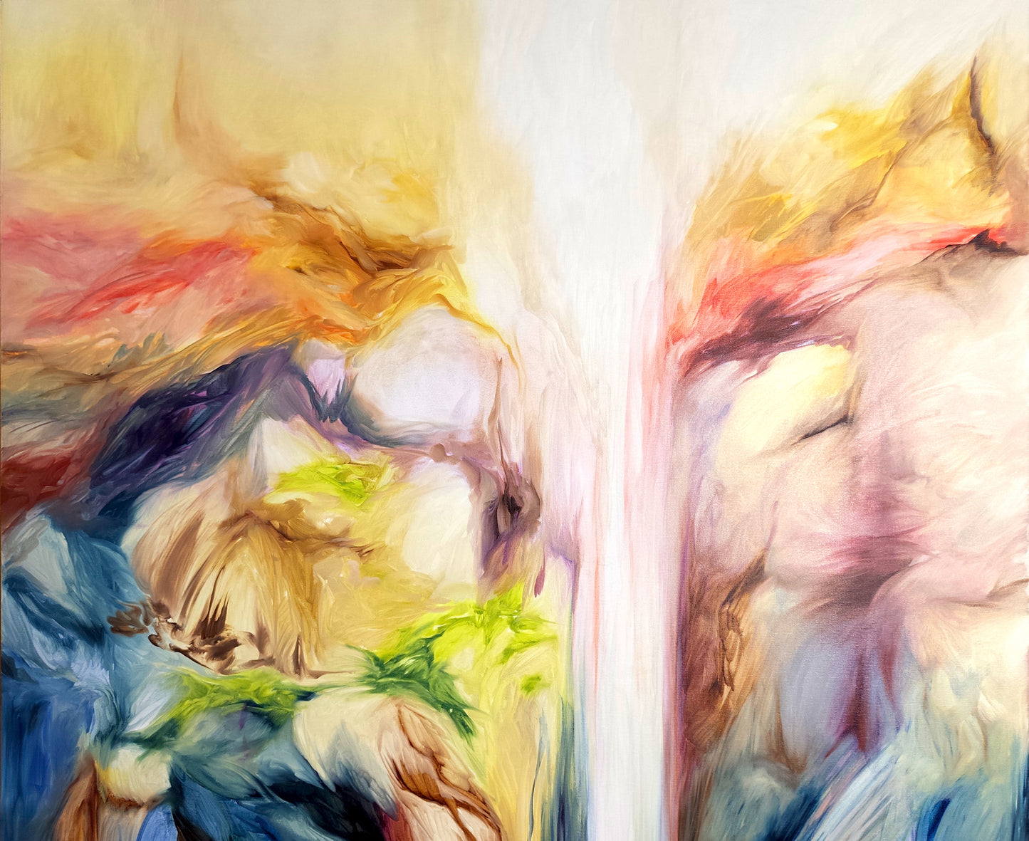 Emma Richardson (Bajista de Pixies) | Dynamite (2022) | Óleo sobre lienzo | Abstracción Contemporánea | XXL