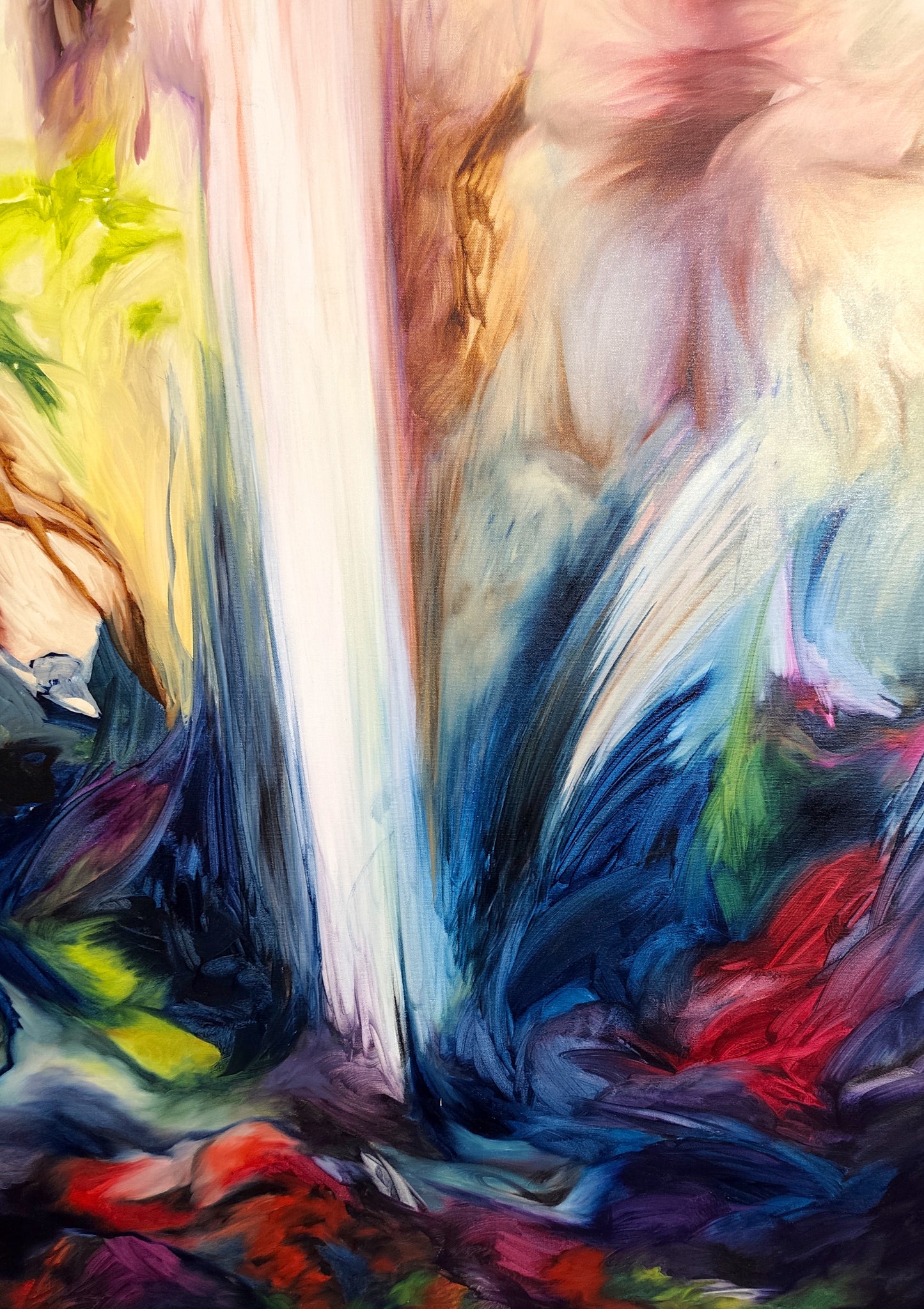 Emma Richardson (Bajista de Pixies) | Dynamite (2022) | Óleo sobre lienzo | Abstracción Contemporánea | XXL