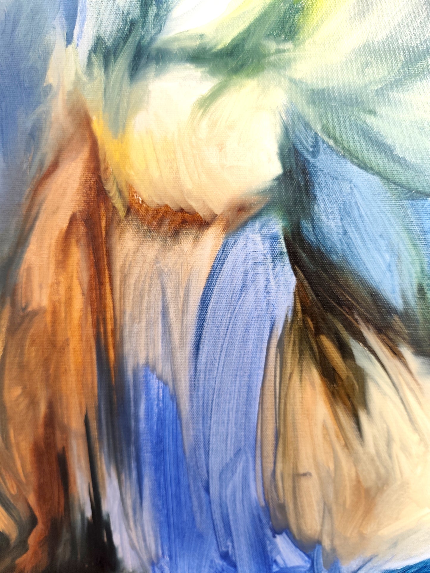 Emma Richardson (Bajista de Pixies) | Dynamite (2022) | Óleo sobre lienzo | Abstracción Contemporánea | XXL