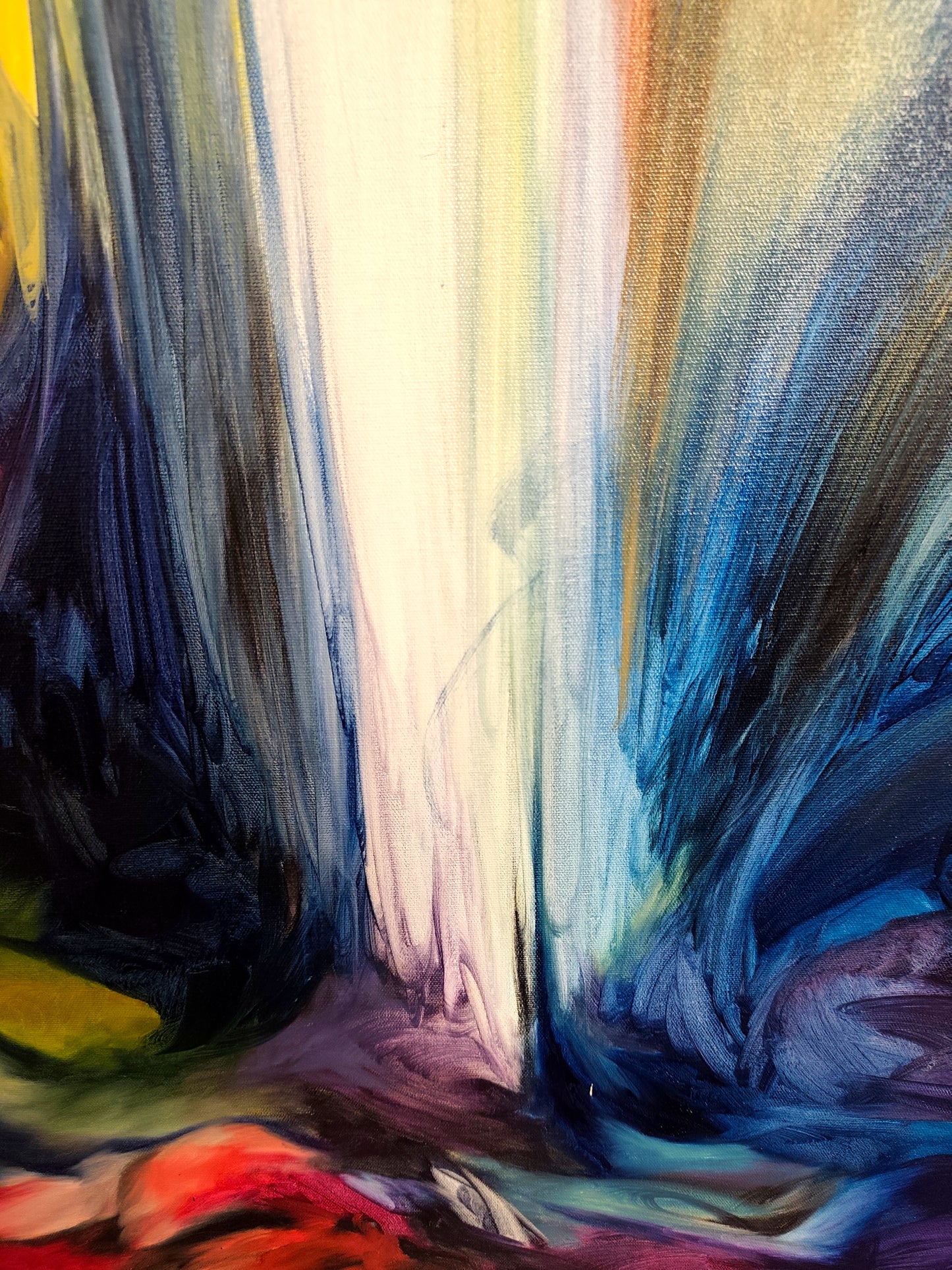 Emma Richardson (Bajista de Pixies) | Dynamite (2022) | Óleo sobre lienzo | Abstracción Contemporánea | XXL