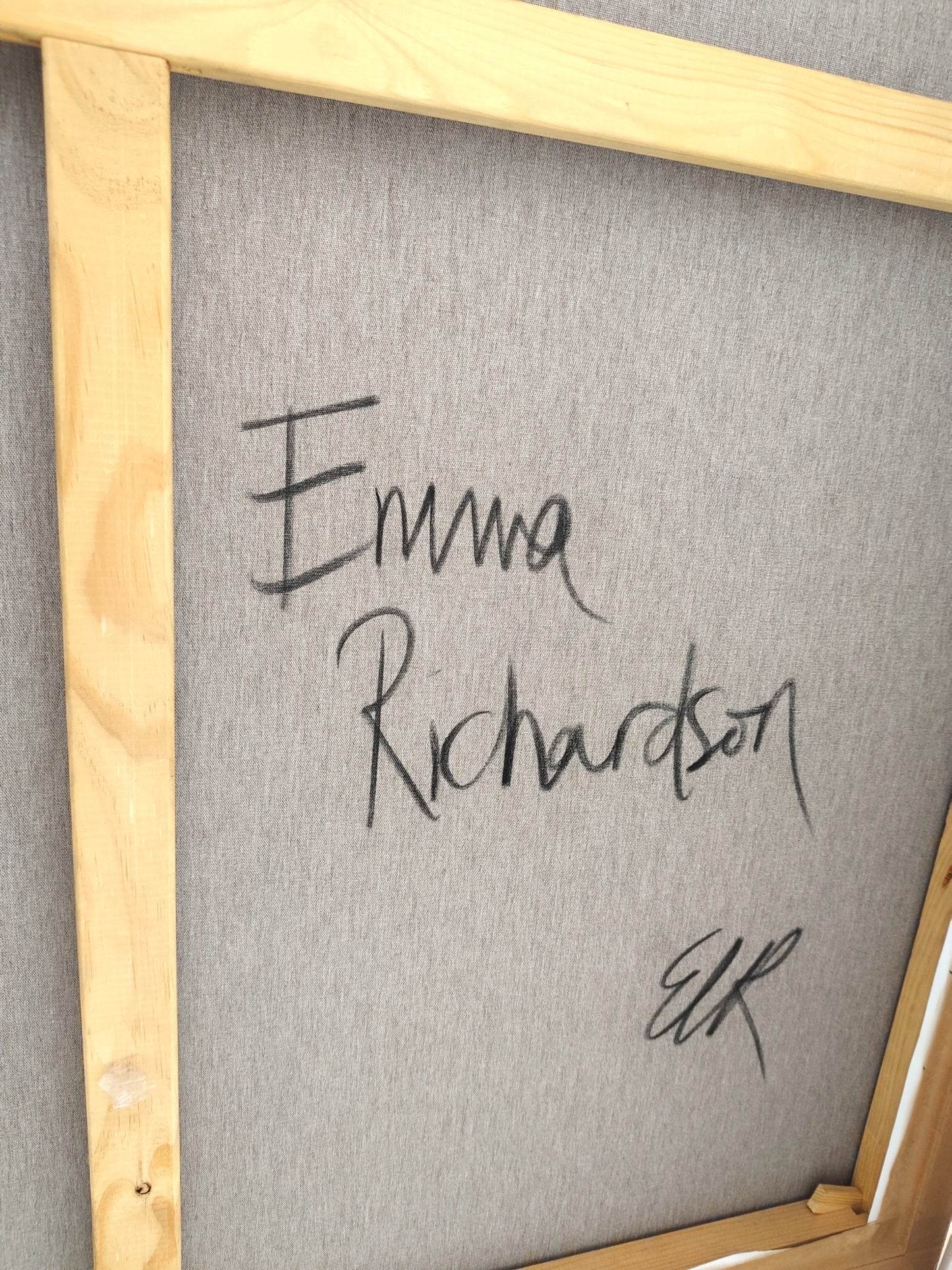 Emma Richardson (Bajista de Pixies) | Dynamite (2022) | Óleo sobre lienzo | Abstracción Contemporánea | XXL