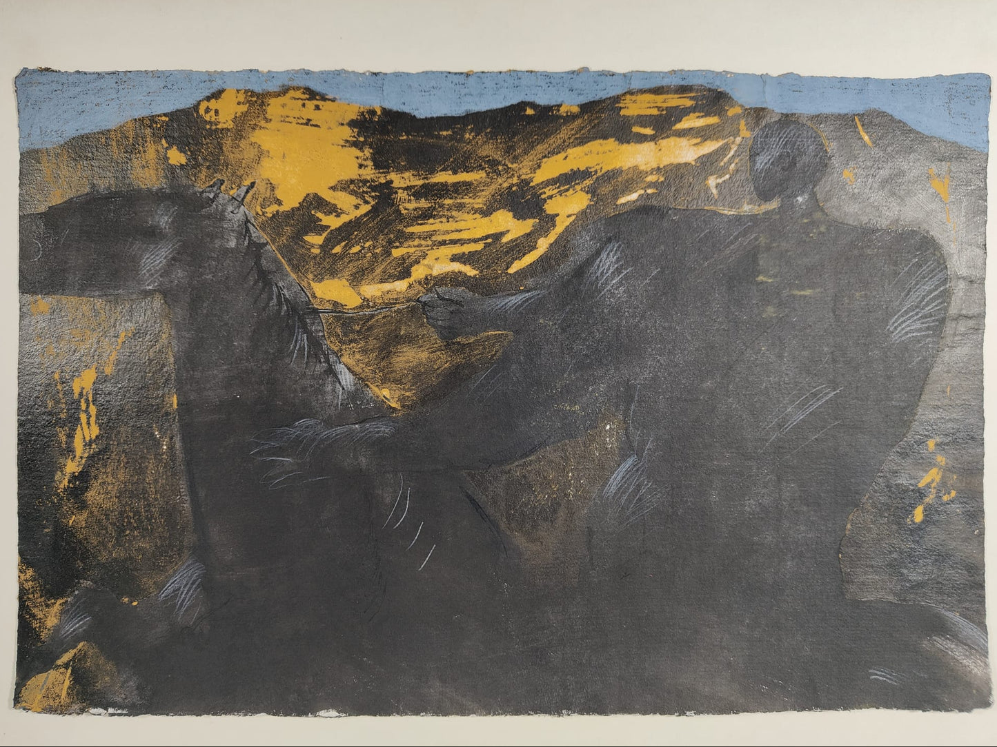 PATRICK LOSTE: COMPOSICIÓN ABSTRACTA | JINETE TELÚRICO